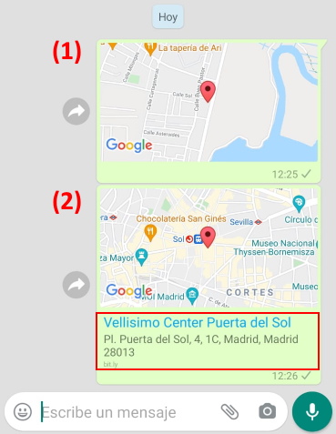 ubicaciones de whatsapp